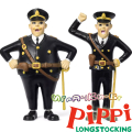Micki Pippi Фигурки полицаите от Пипи дългото чорапче